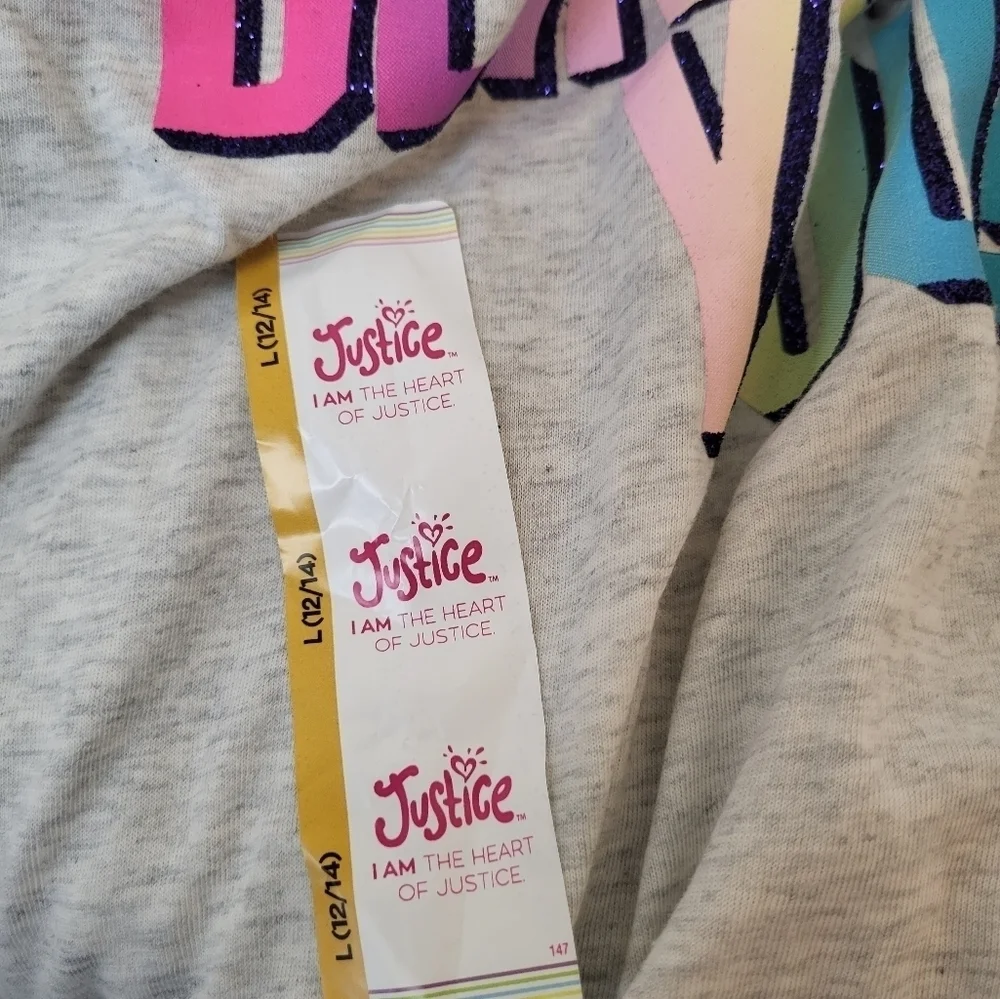 Justice Love Being You Graphic Tank